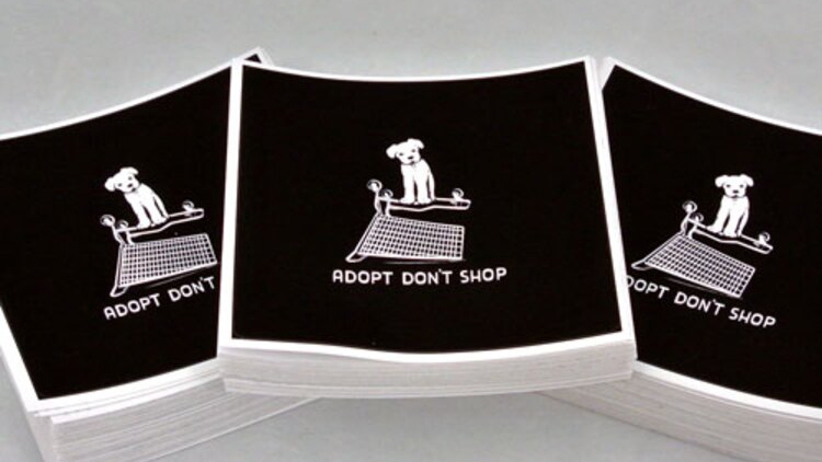 Res Q Threads Custom Rounded Rectangle Stickers