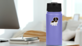 Rescue Pup Sticker on a Water Bottle (New) example
