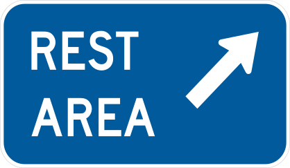 Rest Area Here Sticker
