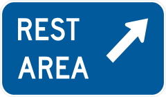 Rest Area Here Sticker