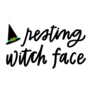 Resting Witch Face Sticker