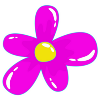 Retro Aesthetic Y2k Flower Sticker