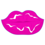 Retro Aesthetic Y2k Lips Sticker