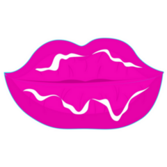 Retro Aesthetic Y2k Lips Sticker