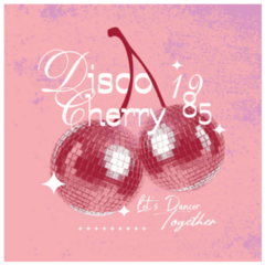 Retro Cherry Poster Sticker