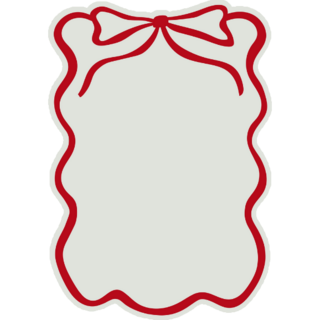 Retro Coquette Frame Sticker