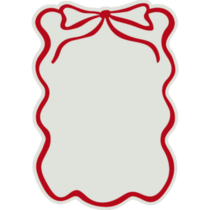 Retro Coquette Frame Sticker