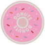 Retro Donut Sticker 