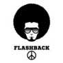 Retro Man In 1970s Hairstyle Peace Sticker