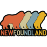 Retro Newfoundland Sticker