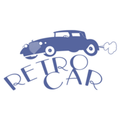Retro Style Car From The 20s Sticker