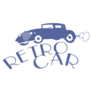 Retro Style Car From The 20s Sticker