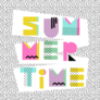Retro Summer Time Sticker