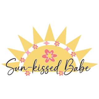 Retro Sun-Kissed Babe Sticker