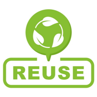 Reuse Sign, Zero Waste - Recycle Concept Sticker