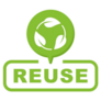 Reuse Sign, Zero Waste - Recycle Concept Sticker