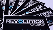 Revolution Church Custom Rectangle Stickers