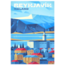 Reykjavik Iceland City Sticker