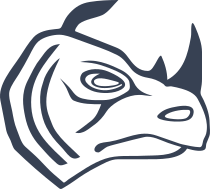 Rhinoceros Head Sticker