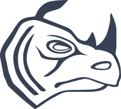 Rhinoceros Head Sticker