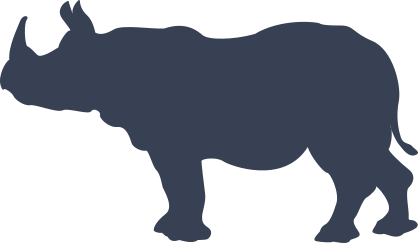 Rhinoceros Sticker