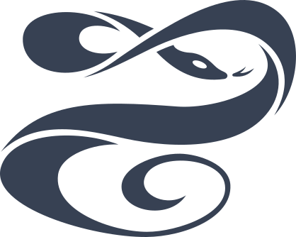 Ribbon Snake Sticker