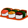 Rice Sushi Bright Sticker