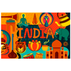 Rich Cultural Heritage Of India Sticker