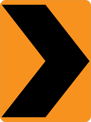 Right Corner Sticker
