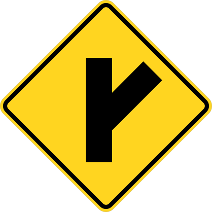 Right Exit Sticker