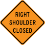 Right Shoulder Closed Sticker