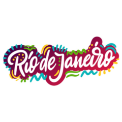 Rio De Janeiro- Hand Drawn Lettering Sticker