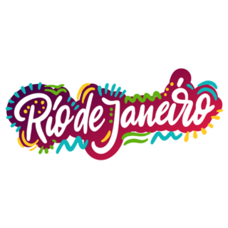 Rio De Janeiro- Hand Drawn Lettering Sticker