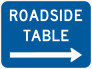 Roadside Table To Right Sticker