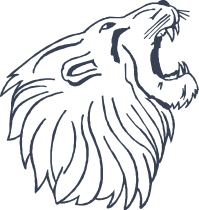 Roaring Lion Sticker