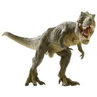 Roaring T-Rex Dinosaur Sticker