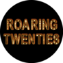 Roaring Twenties Bulb Hollywood Lettering Sticker