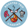 Roasted Camping Trip Poster Sticker