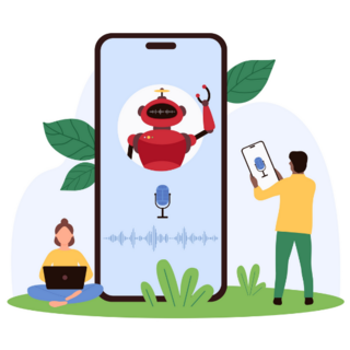 Robot Assistant Sticker