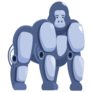 Robot Gorilla Sticker