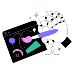 Robot Learning Concept Sticker