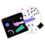 Robot Learning Concept Sticker