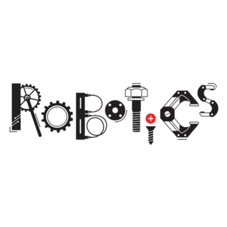 Robotics Word Mechanism Sticker