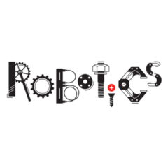 Robotics Word Mechanism Sticker