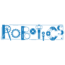 Robotics Word Stylized Sticker