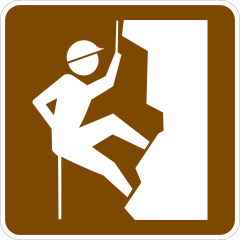 Rock Climbing Sticker