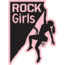Rock Girls Climbing Sticker