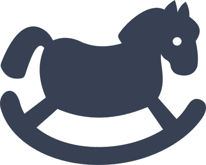 Rocking Horse Toy Sticker