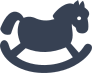Rocking Horse Toy Sticker