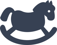 Rocking Horse Toy Sticker